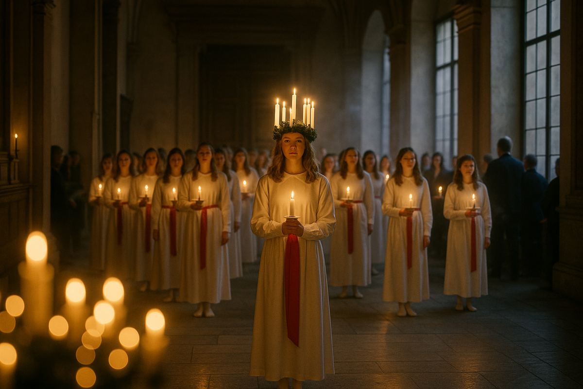 Lucia Stockholm Procession
