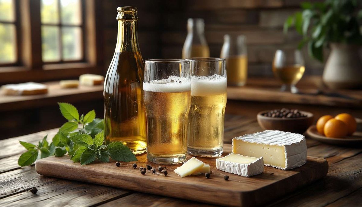 A four-style Hardanger cider flight pairs crisp apples with local goat cheese for a true fjord terroir tasting.