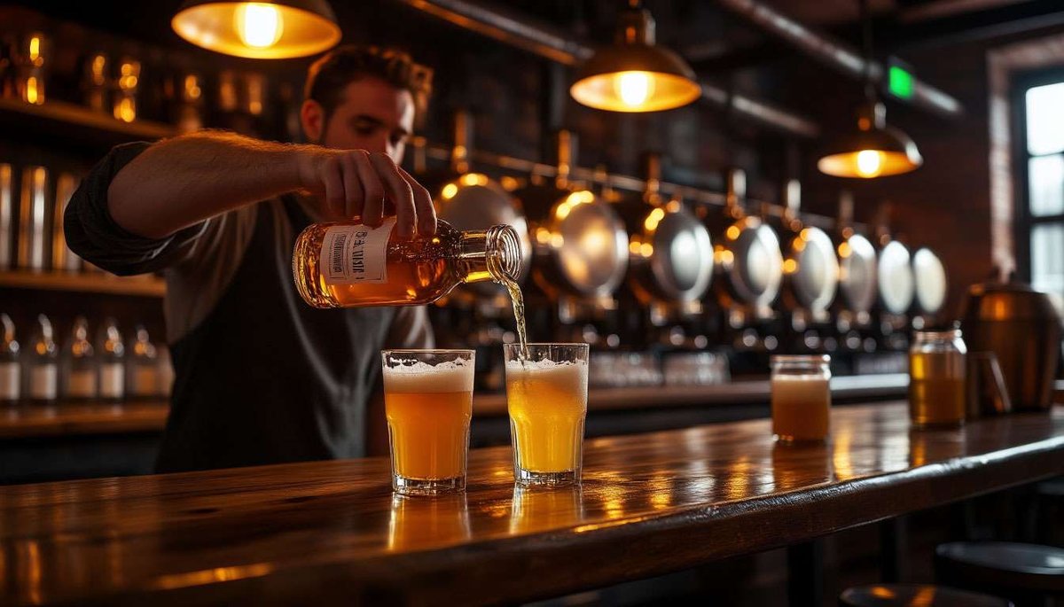 Craft culture in Stavanger—Lervig’s taproom pours juicy NEIPA straight from gleaming Nordic tanks.