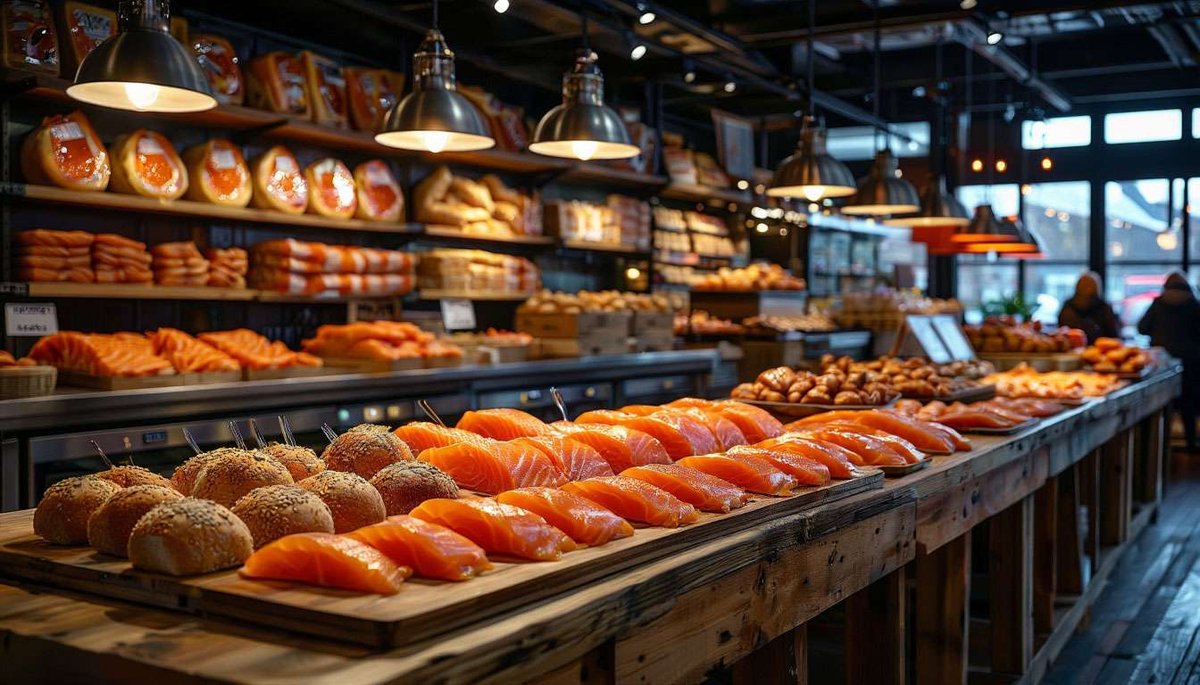 Oslo’s Mathallen bursts with fjord flavours—brunost, gravlaks and endless samples under one roof.