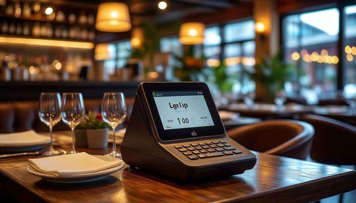 Tipping made polite and simple—adding gratitude with a tap in Norway’s cash-light culture.