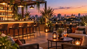 Bar og lounge – Bar and lounge
