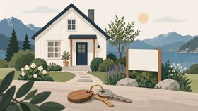 Illustrasjon: eiendomsmeglerbyråer
