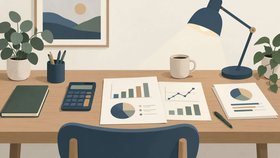 Illustrasjon: finans- og regnskapsfirmaer