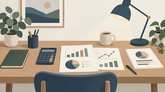 Illustrasjon: finans- og regnskapsfirmaer