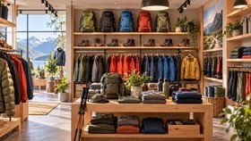 Friluftslivs- og sportsbutikk – Outdoor and sports shop