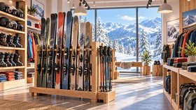 Friluftslivs- og sportsbutikk – Outdoor and sports shop