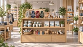 Gave- og suvenirbutikk – Gift and souvenir shop