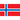 The Norwegian flag