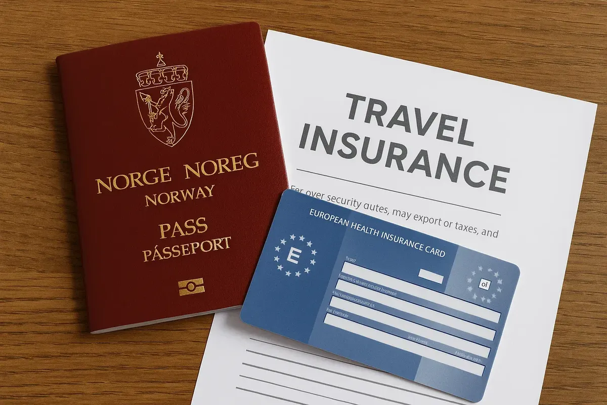 EHIC card and travel insurance for medical coverage in Norway and EU