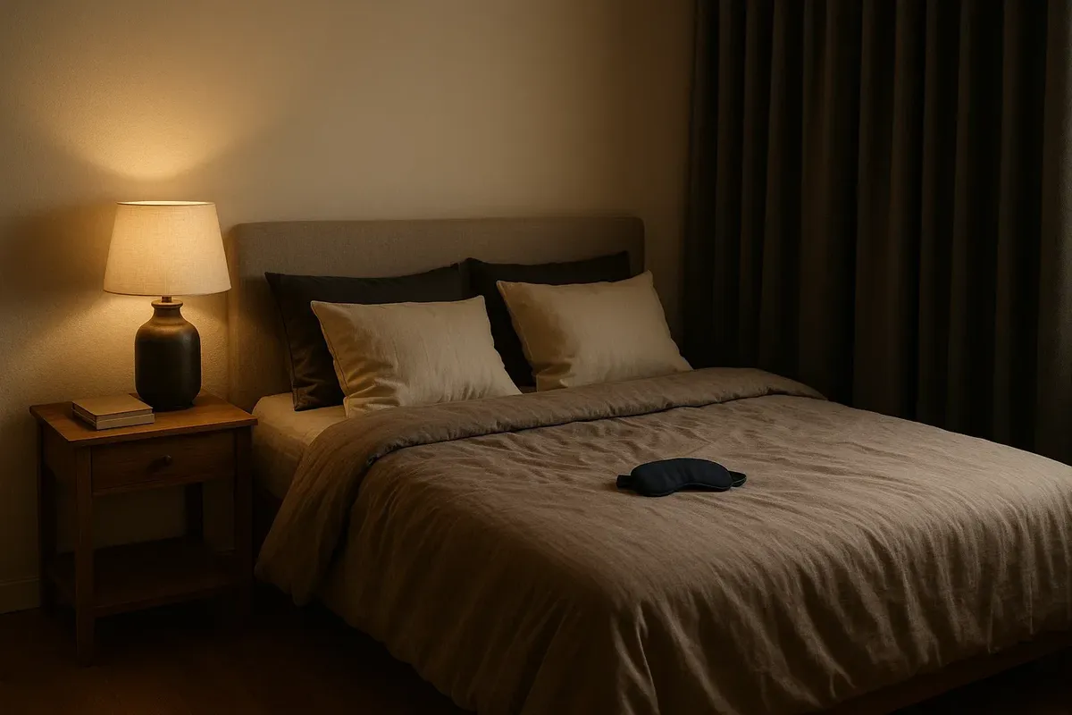 Practical sleeping setup to handle continuous daylight during Norway’s polar day