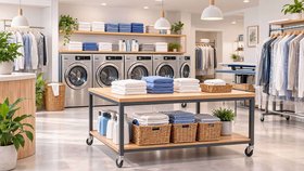 Renseri og vaskeritjeneste – Laundry and dry cleaning