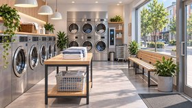Renseri og vaskeritjeneste – Laundry and dry cleaning