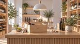 Vin- og brennevinsbutikk – Wine and spirits shop